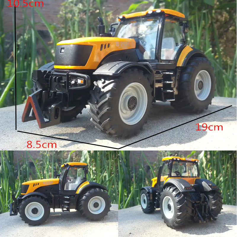Beautiful Alloy Tractor Toy Model with Engineering Design