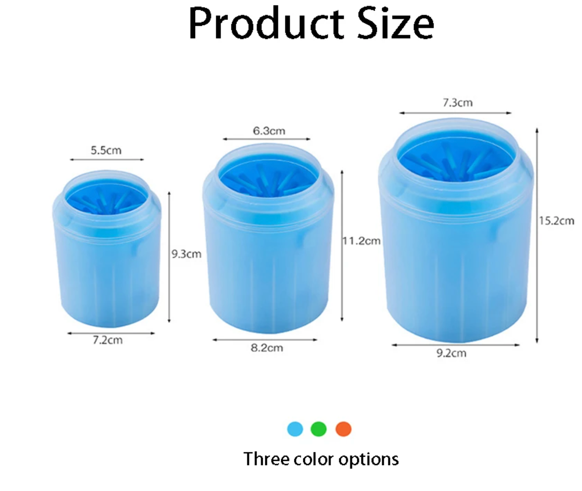 Soft Silicone Dog Paw Cleaner Cup - image 2
